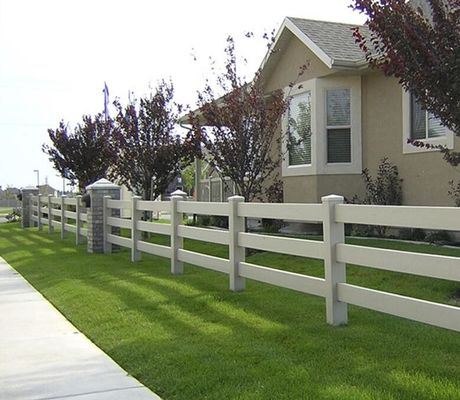 3 Rel 1,8*2,5m PVC Farm Fence Plastik Vinyl Ranch Paddock Horse Fence