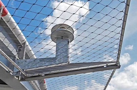Rope Mesh stainless steel 2mm untuk Zoo Enclosures 304/316
