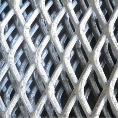 Heavy Duty 1.5mm Stainless Steel Expanded Metal Mesh Untuk Platform Catwalk