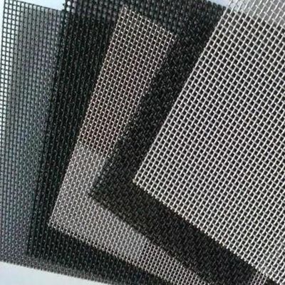Standar Black Powder Coated Marine stainless steel Security Door Screen