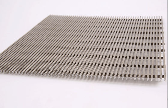 Panel Datar Rata Layar Kawat Baji SS304 0.2mm Disesuaikan