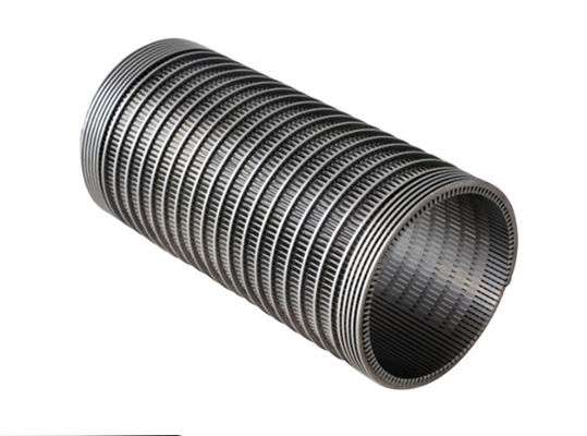 316 Layar Filter Kawat Wedge Stainless Steel untuk Saluran Air