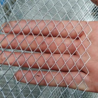 Diamond Hole Aluminium Expanded Mesh untuk Sistem Langit-langit