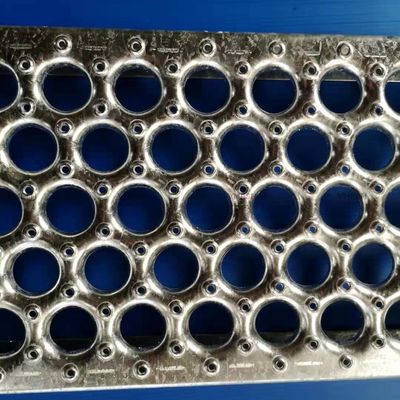 Plat Aluminium Kisi-Kisi Keselamatan Grip Strut Lubang Berlian 300-600mm