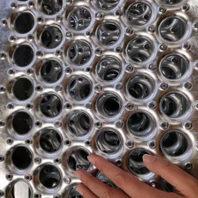 Kisi-kisi Keselamatan Lubang Bulat Aluminium untuk Platform Jalur Pejalan Kaki