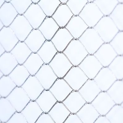 Premium 304 stainless steel Wire Rope Safety Net Untuk pagar keamanan