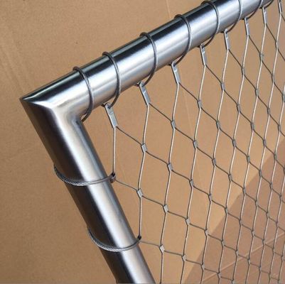 Premium 304 stainless steel Wire Rope Safety Net Untuk pagar keamanan