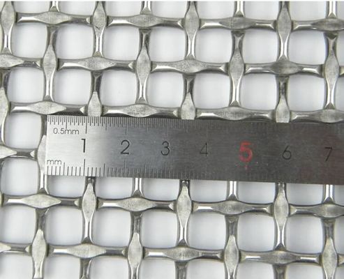 Dekorasi arsitektur anyaman logam wire mesh dekorasi wire mesh untuk partisi logam