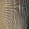 Jaring tenun spiral dekoratif untuk jaring anyaman logam sabuk konveyor arsitektur untuk bangunan