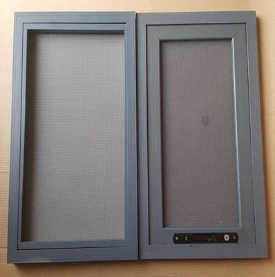 SS304 Warna Hitam dan Warna Abu-abu Mosquito Mesh Window Screen