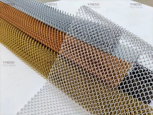 Tirai Mandi Logam Aluminium Dekoratif Arsitektur Untuk Hotle