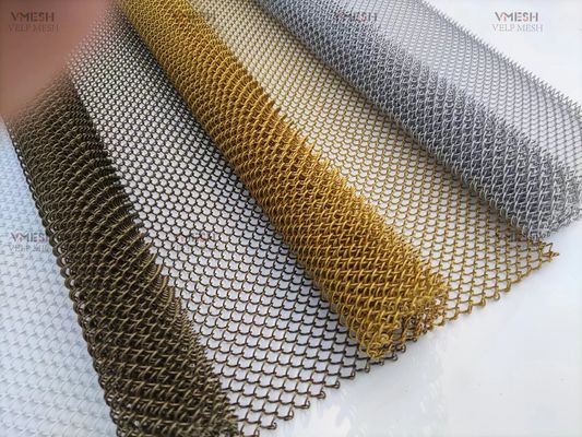 Tirai Mandi Logam Aluminium Dekoratif Arsitektur Untuk Hotle