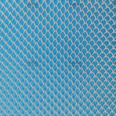 Tirai Pembatas Ruangan Chain Link Metal Mesh Dengan Ukuran Mesh 6*6mm