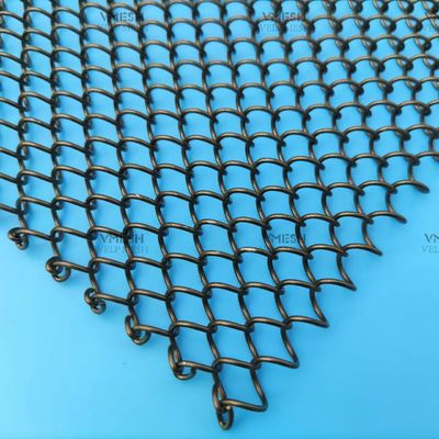 Metal Drapery Chain Mail Mesh Curtain Metal Coil Drapery Metal Mesh Curtain Mesh untuk Pembagian Ruang& Room Divider