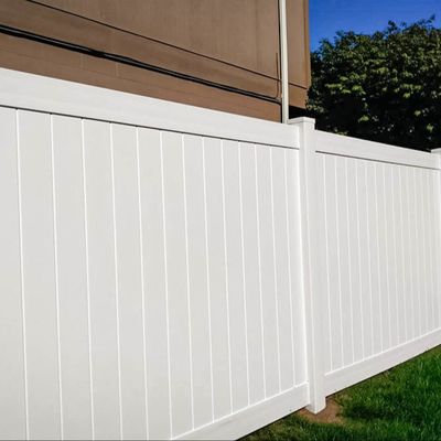 Mudah Pemasangan 6 ft Vinyl Panel Pagar Privasi Luar Backyard