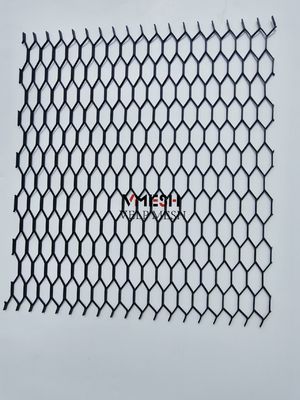 Arsitektur Metal Mesh Bangunan Fasad Panel Langit-langit Aluminium Metal mesh diperluas
