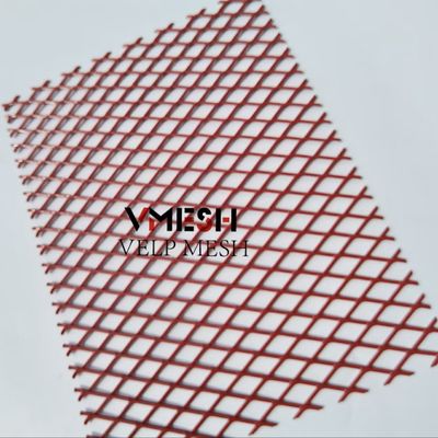 Panel dinding berkualitas tinggi diperluas layar berlubang Metal Wire Mesh