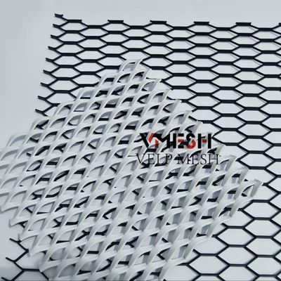 Desain Interior Dekoratif Panel Mesh Logam Terluas Paduan Aluminium Ringan
