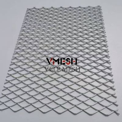 Dekorasi Arsitektur Aluminium Plating Wire Mesh Standar Ditingkatkan