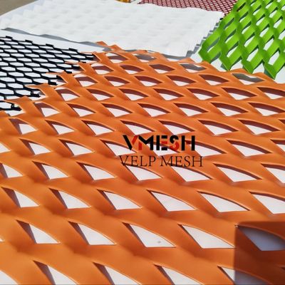 Dekorasi Arsitektur Aluminium Plating Wire Mesh Standar Ditingkatkan