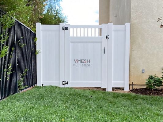 Heavy Duty 6*8 Feet Pvc Privacy Fence Warna Putih