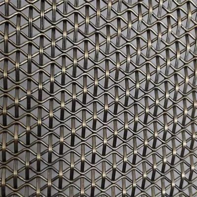Disesuaikan Metode Tenun Berbeda Panel Baja Rinsing Untuk Dekorasi Dinding Mesh