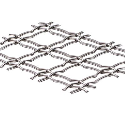 Panel Dekoratif Stainless Steel Wire Wire Mesh Arsitektur Kustomisasi