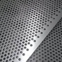 1.2mm tebal Aluminium Galvanized Steel Perforated Mesh Untuk sistem drainase