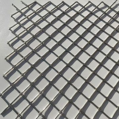 Baja tahan karat 304 Arsitektur Metal Mesh Untuk Dekorasi Bangunan