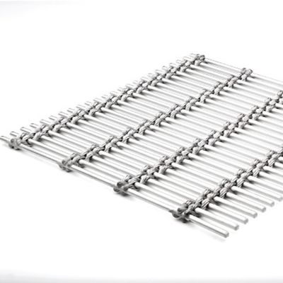 Dinding eksterior dekoratif arsitektur stainless steel batang kabel logam kawat logam