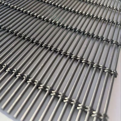 Dinding eksterior dekoratif arsitektur stainless steel batang kabel logam kawat logam