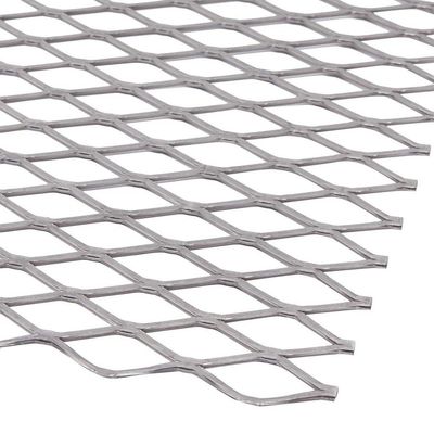 Anti Korosi Galvanized Metal Mesh Terluas Dibersihkan Konstruksi Tinggi
