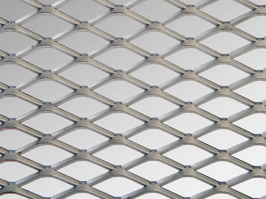 Heavy Duty Diamond Galvanized Steel Expanded Metal Konstruksi Metal Mesh