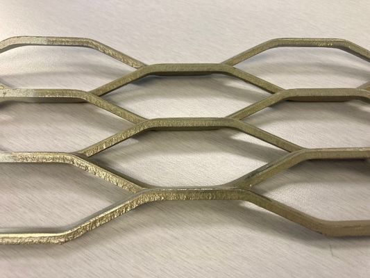 Heavy Duty Diamond Galvanized Steel Expanded Metal Konstruksi Metal Mesh