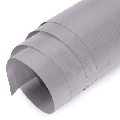 Baja tahan karat 304 / 316 Woven Fine Wire Mesh 100 Mesh Untuk Filter
