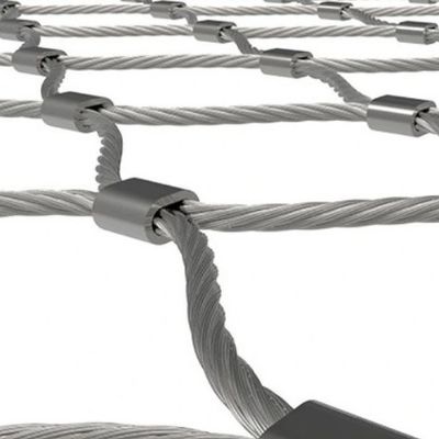 Jaring Tali Baja Tahan Karat Anti-Pencurian Fleksibel dengan Garansi 10 Tahun dan Material 304/316 untuk Perlindungan Tas yang Aman