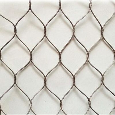 Ukuran Custom Baja tahan karat 304 Ringan 1mm 1.5mm Anti-pencurian Keamanan Wire Mesh Bag
