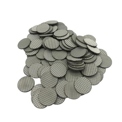 Acid Resistant Multilayer 316L Stainless Steel Sintered Filter Mesh