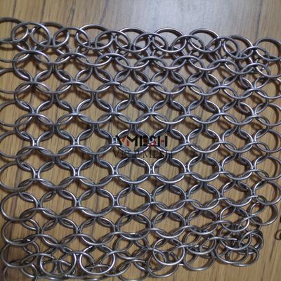 Dekoratif spiral kawat mesh kawat spiral mesh dekoratif untuk partisi