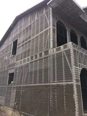 Sistem Bekisting Semen Baja Galvanis untuk Fondasi Beton Bertulang