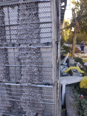 Jaring Bekisting Permanen Sambungan Konstruksi Baja Galvanis untuk Beton