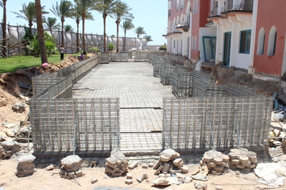 Sistem Bekisting Beton Hy-Rib Galvanis untuk Penuangan Semen yang Mudah