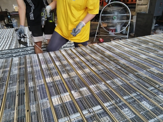 Bekisting Rib Lath Galvanis untuk Pengecoran Semen 1.1m x 3m
