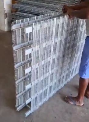 Bekisting Baja Permanen untuk Pengecoran Semen dengan Tulangan Kawat