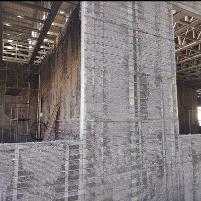 Mudah Shoring dan Fixing Anti-retak Mesh Cement Tuang Struktur formwork