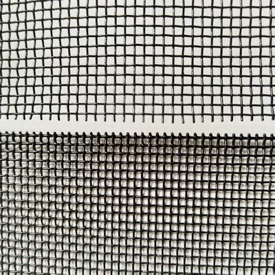 Aluminium Alloy Woven Wire Mesh untuk jendela dan pintu