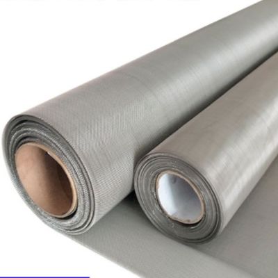 Tanah dengan kepadatan tinggi 300 500 Mesh Roll Wire Mesh stainless steel