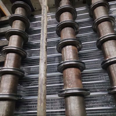 Bahan Bangunan Konstruksi Reng Logam Rib Tinggi Panel Galvanis Lebar 450mm