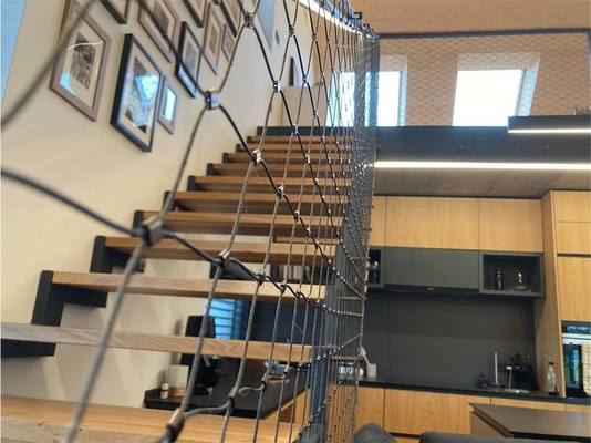 Stainless Steel cable netting  for Safety Barrier and Fall Protection