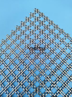 Custom Warna Bangunan Eksterior Dekoratif Mesh Panel Anodized Arsitektur Mesh